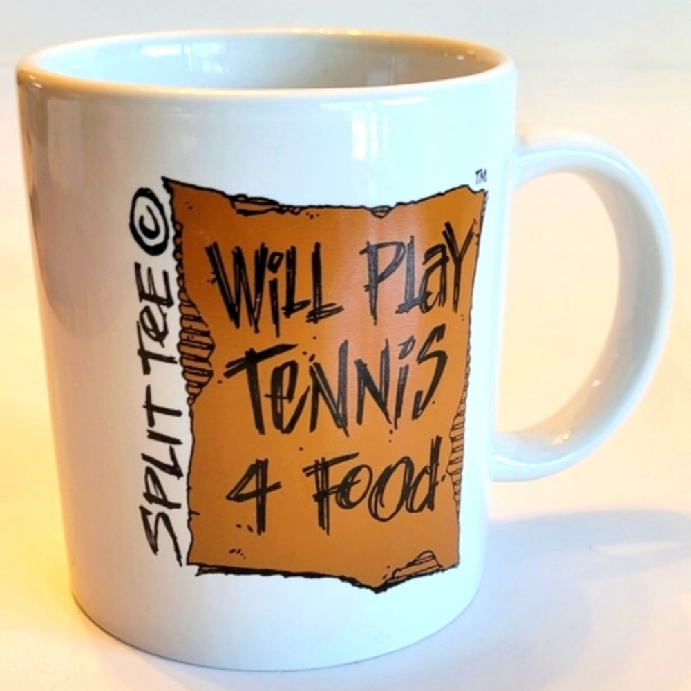 New Tennis Mug, 🎾 Coffee Mug by Split Tee, Tennis Gift!